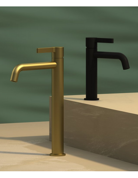 Armatur til håndvask sort badeværelse vandhane design