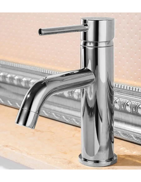 Armatur til håndvask Krom badeværelse vandhane design