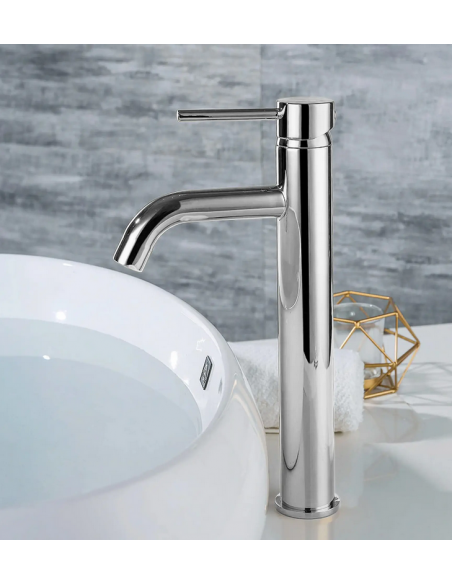 Armatur til håndvask Krom badeværelse vandhane design