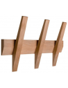HOIGAARD Tangent knagerække i træ H24 x B38 x D8 cm - Olieret eg
