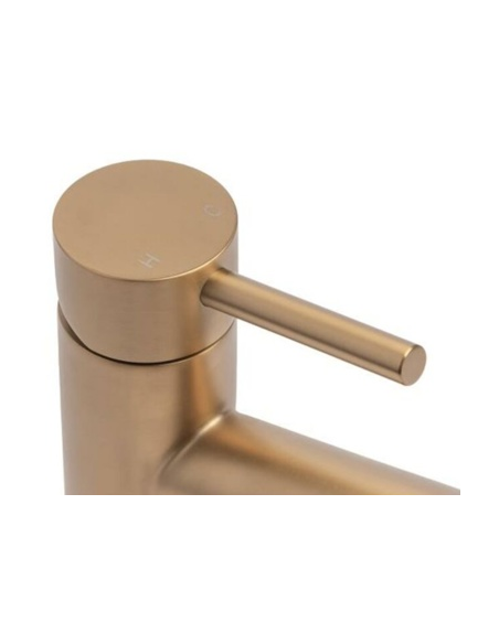 Armatur til håndvask badeværelse vandhane design messing