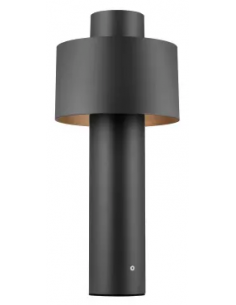 Bedlampe led udendørslamper havelamper indkørsel sort e27