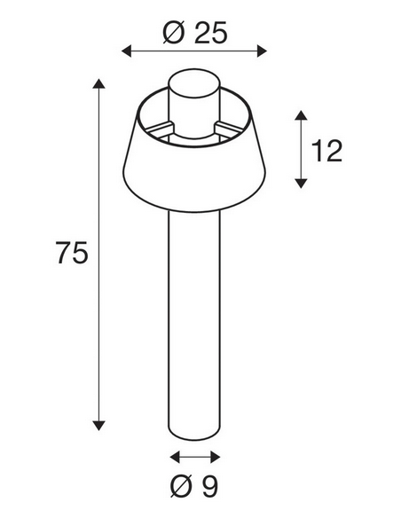 Bedlampe led udendørslamper havelamper indkørsel sort e27