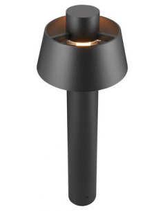 Bedlampe led udendørslamper havelamper indkørsel sort e27 2