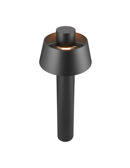 Bedlampe led udendørslamper havelamper indkørsel sort e27