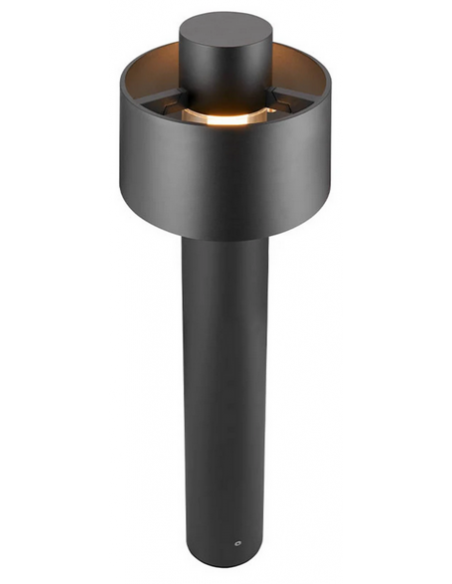 Bedlampe led udendørslamper havelamper indkørsel sort e27