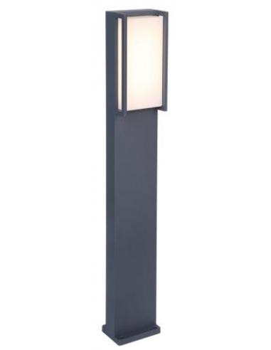 Bedlampe led udendørslamper havelamper indkørsel grå mørkegrå