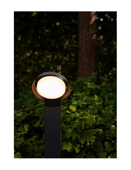 Bedlampe led udendørslamper havelamper indkørsel grå mørkegrå