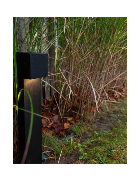 Bedlampe led udendørslamper havelamper indkørsel sort