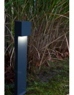 Bedlampe led udendørslamper havelamper indkørsel sort 2