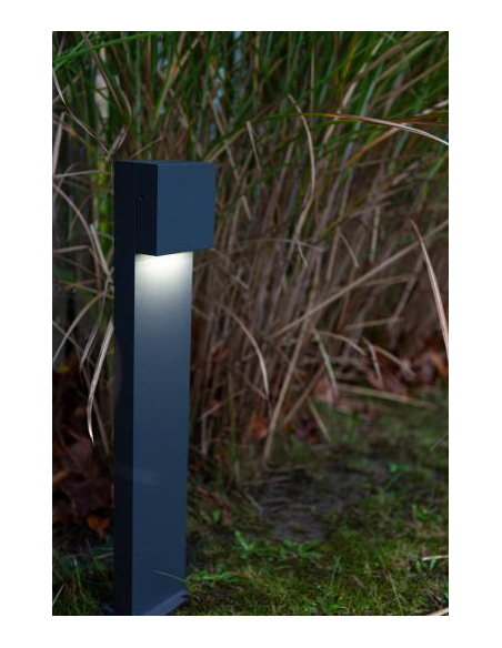 Bedlampe led udendørslamper havelamper indkørsel sort