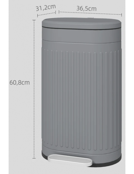 affaldsspand pedalspand køkken værksted sensor batteri håndfri berøringsfri