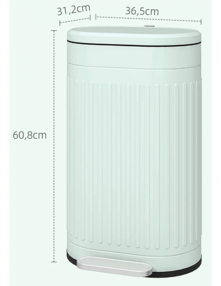 affaldsspand pedalspand køkken værksted sensor batteri håndfri berøringsfri