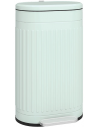 Affaldsspand i metal og kunststof 30 liter H60,8 x B36,5 x D31,2 cm - Grøn