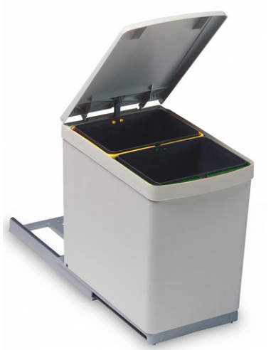 affaldsspand køkkenskab udtræk sortering affaldssortering køkken