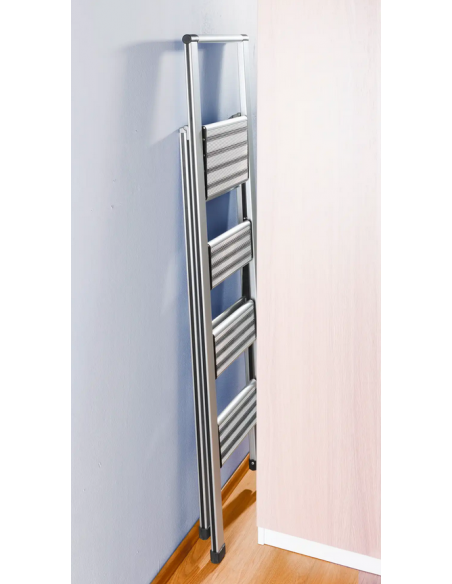 trappestige indendørs rengøring aluminium stål metal køkkenstige stige foldbar