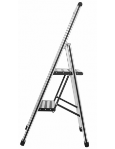 trappestige indendørs rengøring aluminium stål metal køkkenstige stige foldbar 2