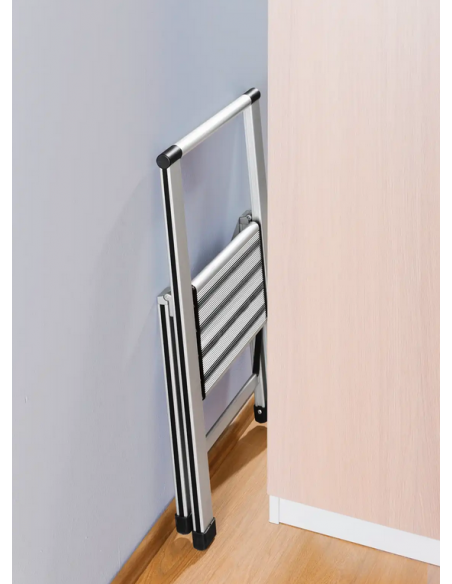 trappestige indendørs rengøring aluminium stål metal køkkenstige stige foldbar