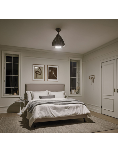 loftventilator restaurant cafe soveværelse ventilator med lys lampe 2