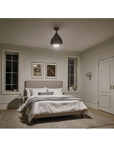 loftventilator restaurant cafe soveværelse ventilator med lys lampe