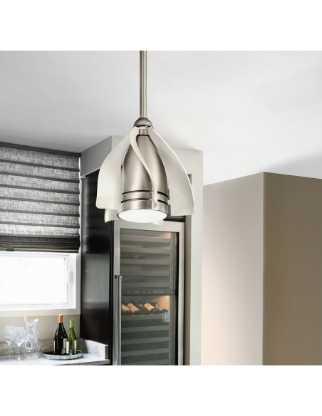 loftventilator restaurant cafe soveværelse ventilator med lys lampe