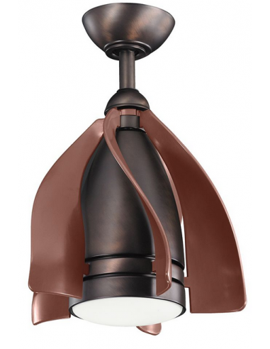 loftventilator restaurant cafe soveværelse ventilator med lys lampe