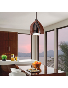 loftventilator restaurant cafe soveværelse ventilator med lys lampe 2