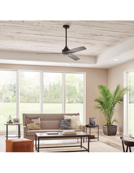 loftventilator restaurant cafe soveværelse ventilator med lys lampe