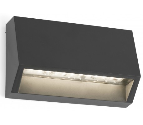 Billede af Must væglampe 1 x SMD LED 2W - Mørkegrå