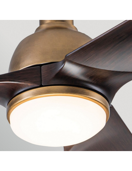 loftventilator restaurant cafe soveværelse ventilator med lys lampe