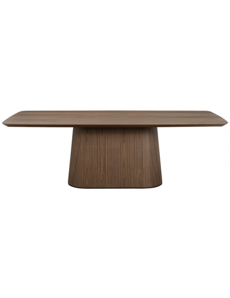 spisebord design brun valnød træ moderne stuebord