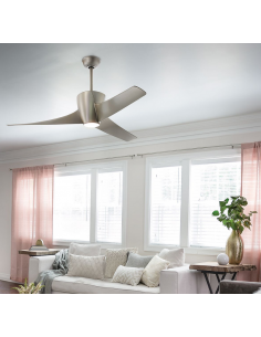 loftventilator restaurant cafe soveværelse ventilator med lys lampe 2