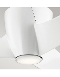 loftventilator restaurant cafe soveværelse ventilator med lys lampe 2