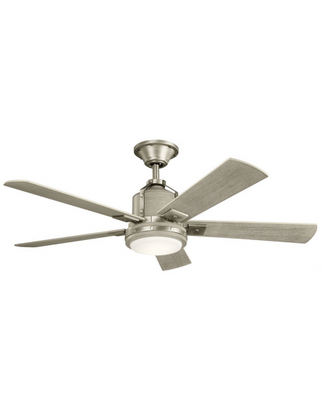 loftventilator restaurant cafe soveværelse ventilator med lys lampe