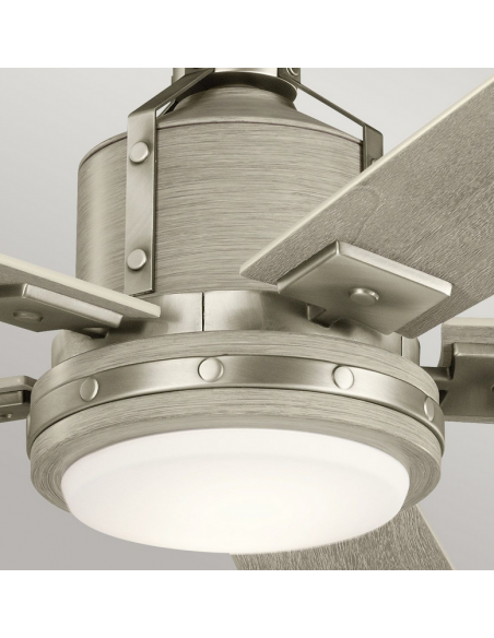 loftventilator restaurant cafe soveværelse ventilator med lys lampe