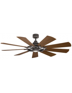 loftventilator restaurant cafe soveværelse ventilator med lys lampe