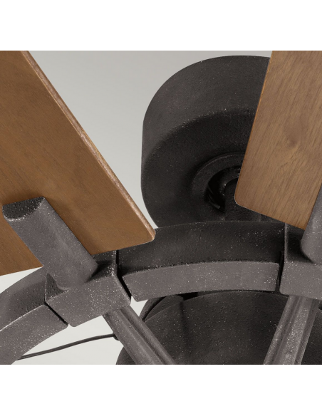 loftventilator restaurant cafe soveværelse ventilator med lys lampe