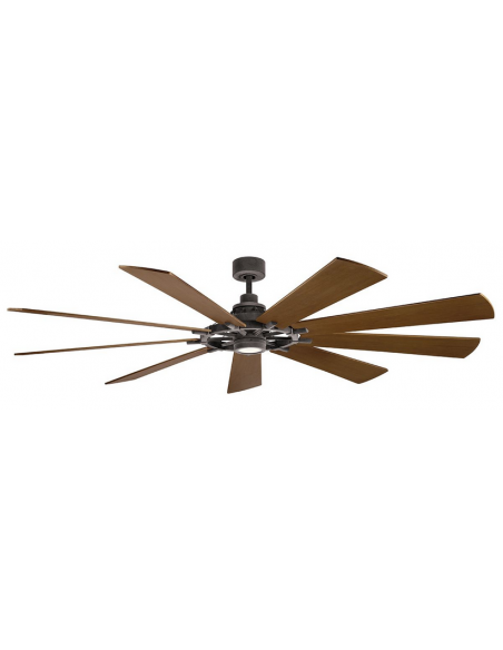 loftventilator restaurant cafe soveværelse ventilator med lys lampe