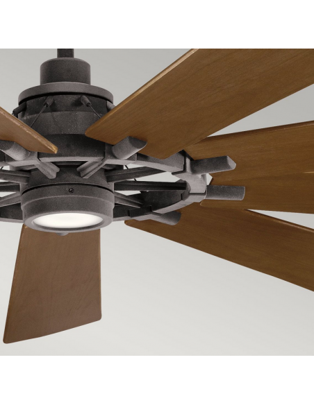 loftventilator restaurant cafe soveværelse ventilator med lys lampe