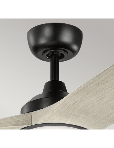 loftventilator restaurant cafe soveværelse ventilator med lys lampe