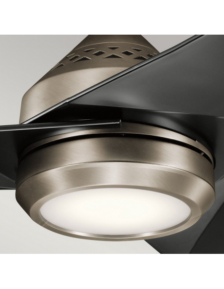 loftventilator restaurant cafe soveværelse ventilator med lys lampe