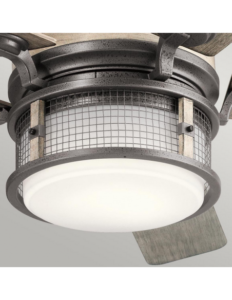 loftventilator restaurant cafe soveværelse ventilator med lys lampe