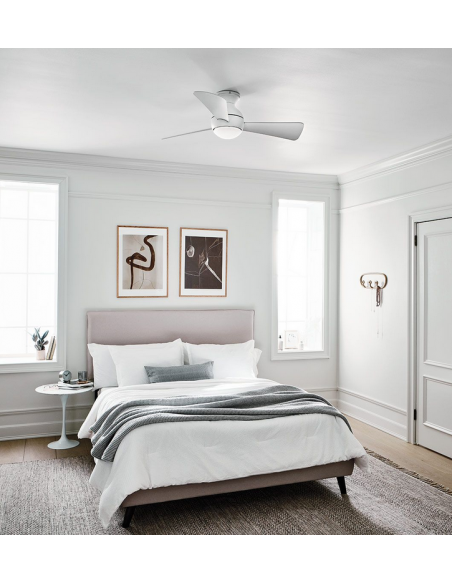 loftventilator restaurant cafe soveværelse ventilator med lys lampe