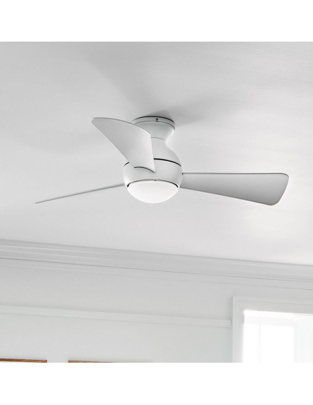 loftventilator restaurant cafe soveværelse ventilator med lys lampe