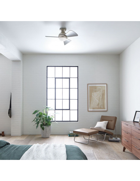 loftventilator restaurant cafe soveværelse ventilator med lys lampe