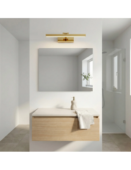 væglampe badeværelseslampe moderne design led soveværelse spejl