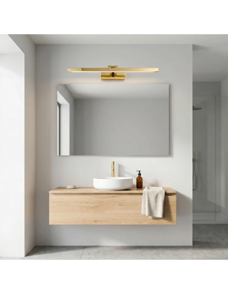 væglampe badeværelseslampe moderne design led soveværelse spejl