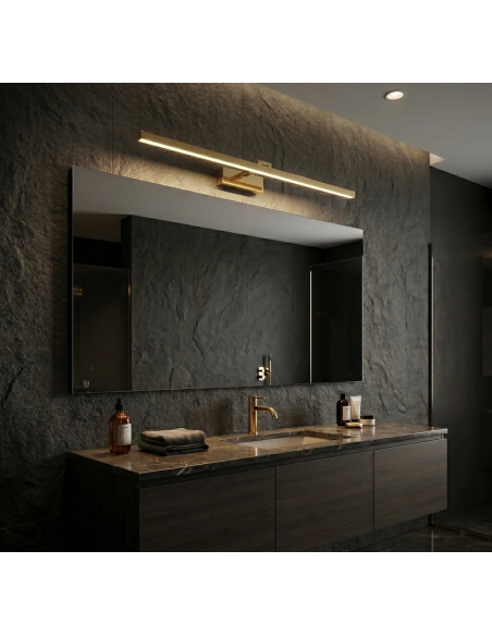 væglampe badeværelseslampe moderne design led soveværelse spejl