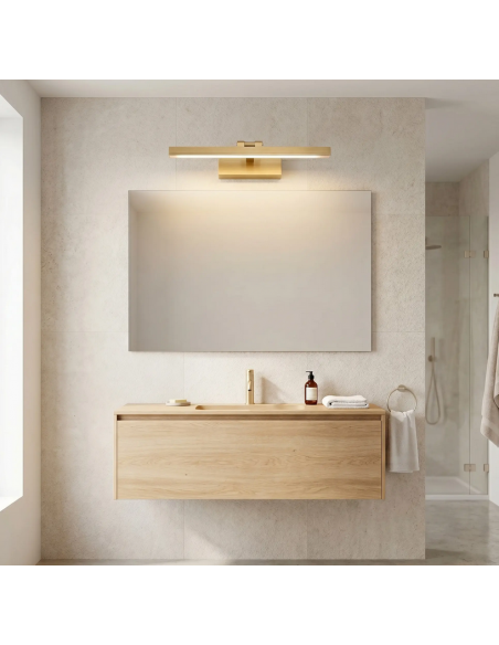 væglampe badeværelseslampe moderne design led soveværelse spejl