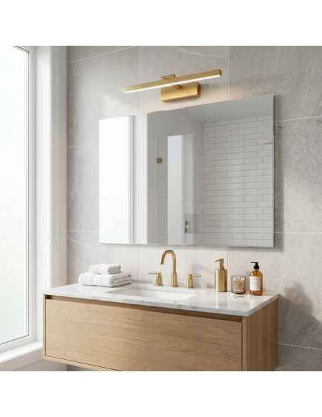 væglampe badeværelseslampe moderne design led soveværelse spejl